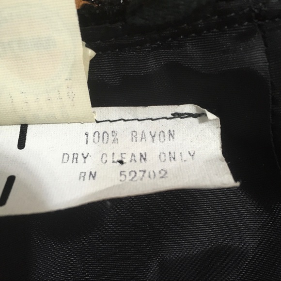 Vintage Black Velour Jacket With Sequined Trim - Picture 8 of 11